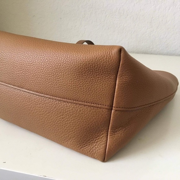 SOLD Prada Tote in camel color - Picture 7 of 8